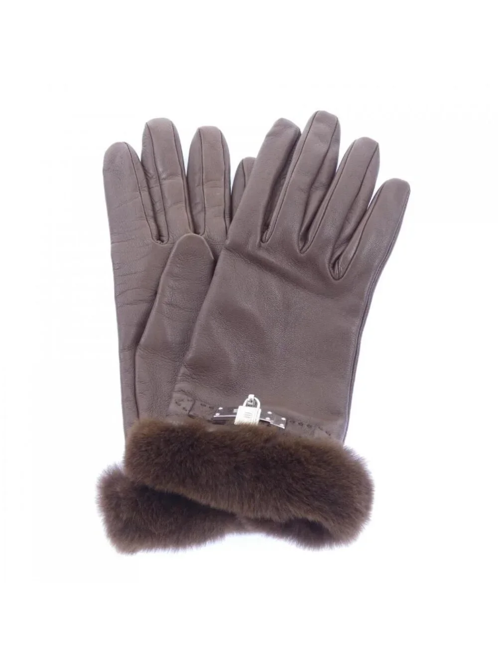 Hermes Glove Brown