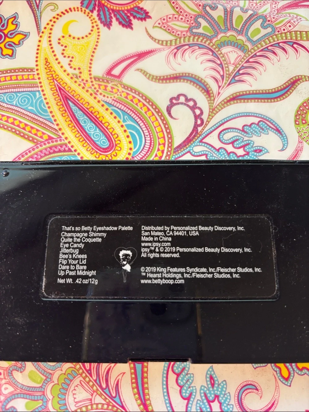 Betty Boop That's So Betty Shimmer Eyeshadow Palette