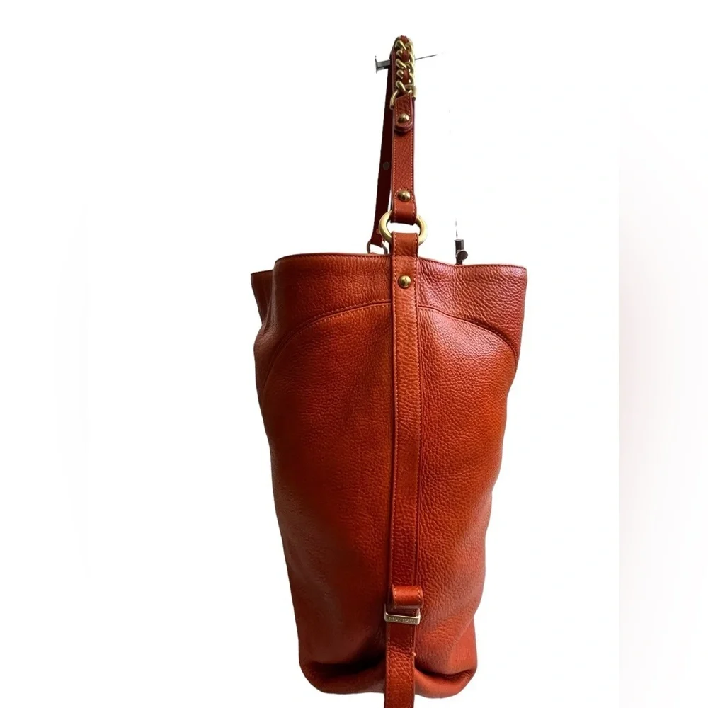 Brahmin orange shoulder
