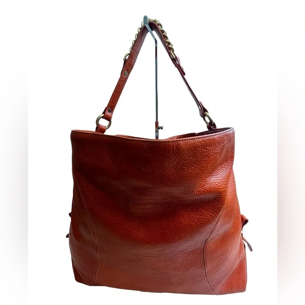 Brahmin orange shoulder