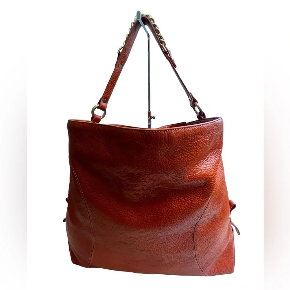 Brahmin orange shoulder