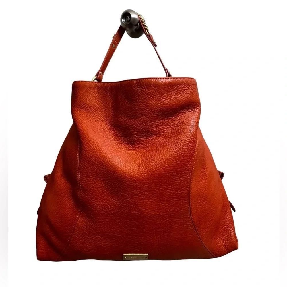 Brahmin orange shoulder