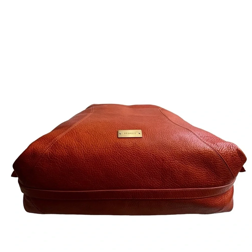 Brahmin orange shoulder