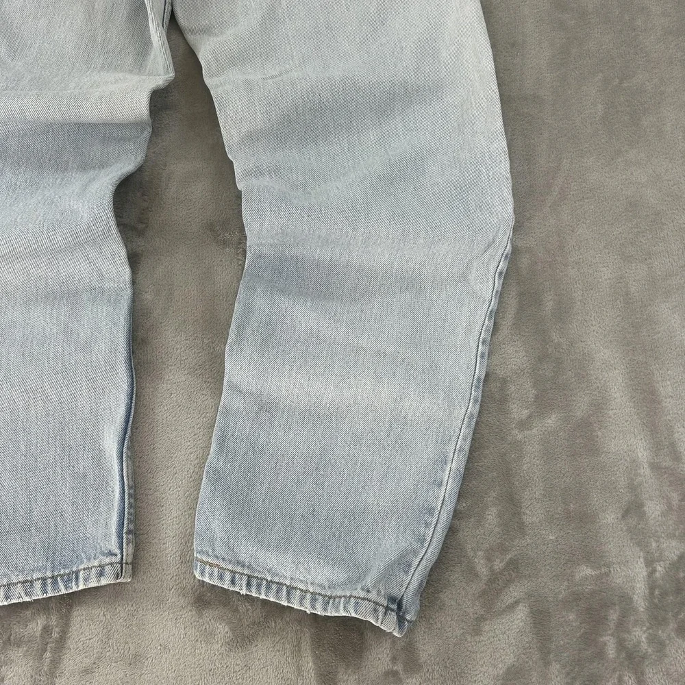 Levi's 550 Jeans Mens 28x30 Blue Light Wash Relaxed Tapered Distressed Denim