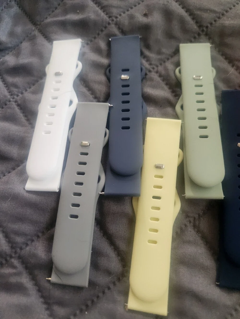 Silicone Replacement Watch Bands - Multi Color Set