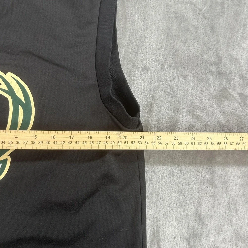 Milwaukee Bucks Jersey Mens Medium Black NBA Basketball Giannis 34 Adidas