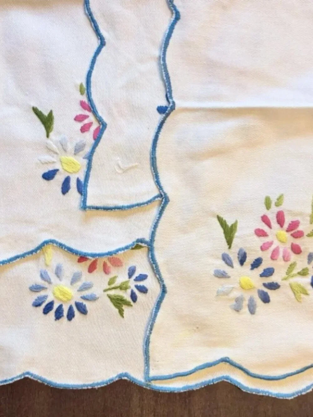 N/A floral blue