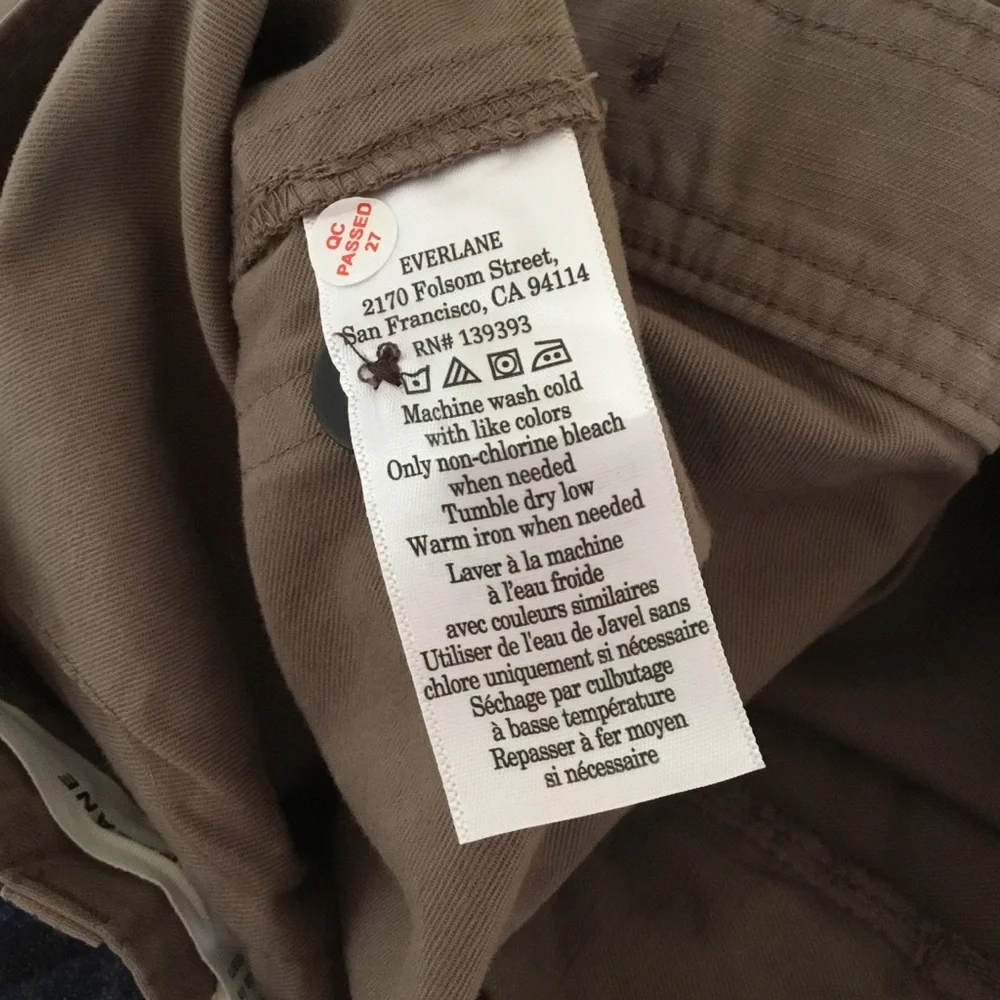 Everlane new tags