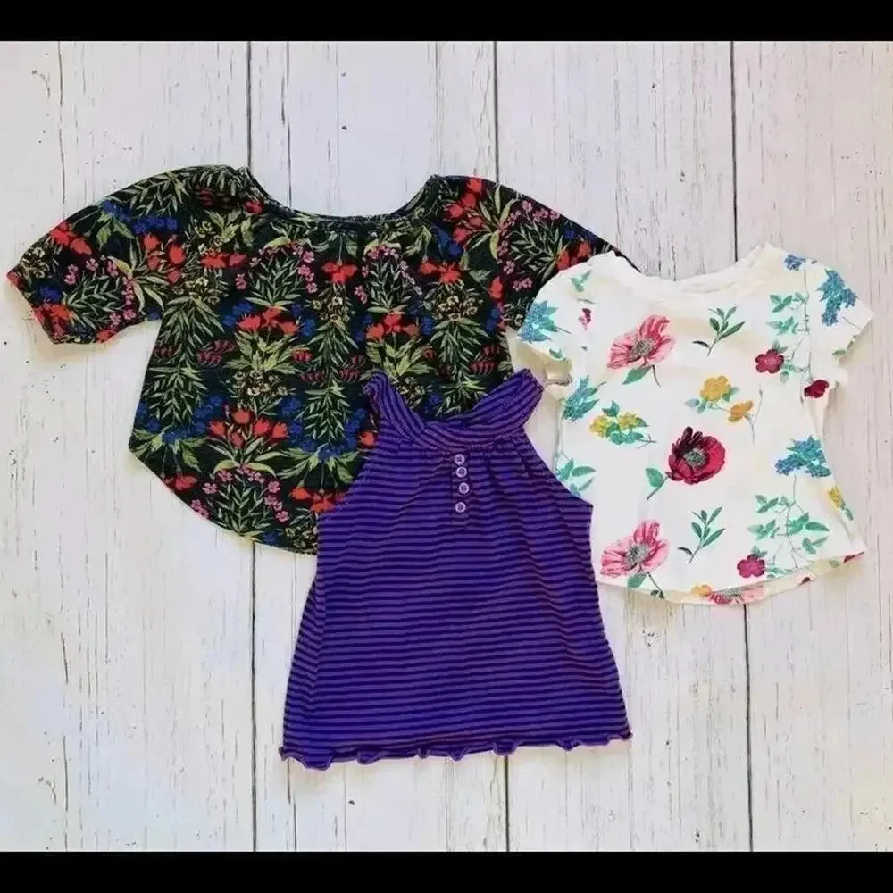 Old Navy  baby girl tops -Lot of 3-Size 12-18 months