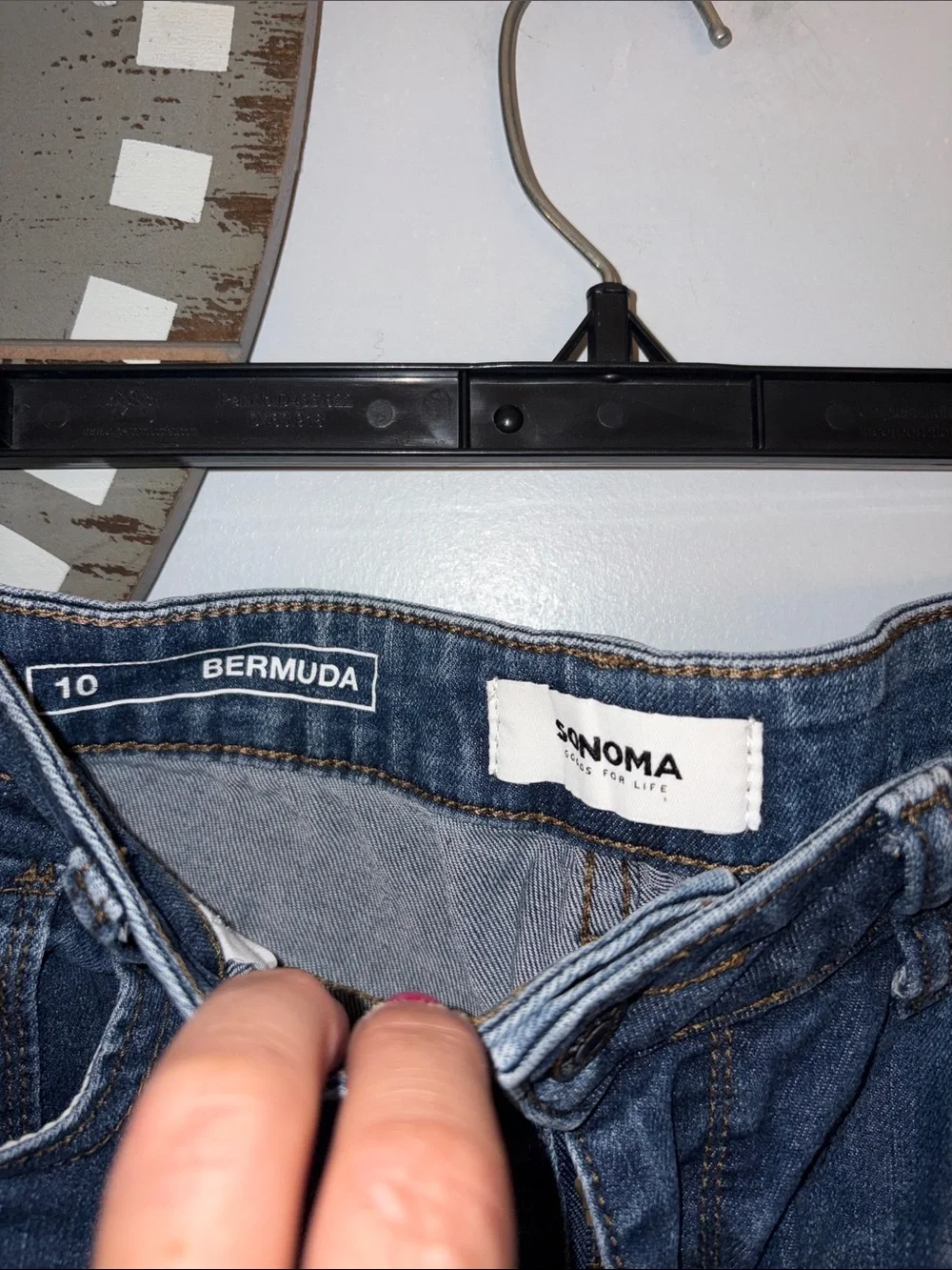 Sonoma Blue Denim Bermuda Shorts