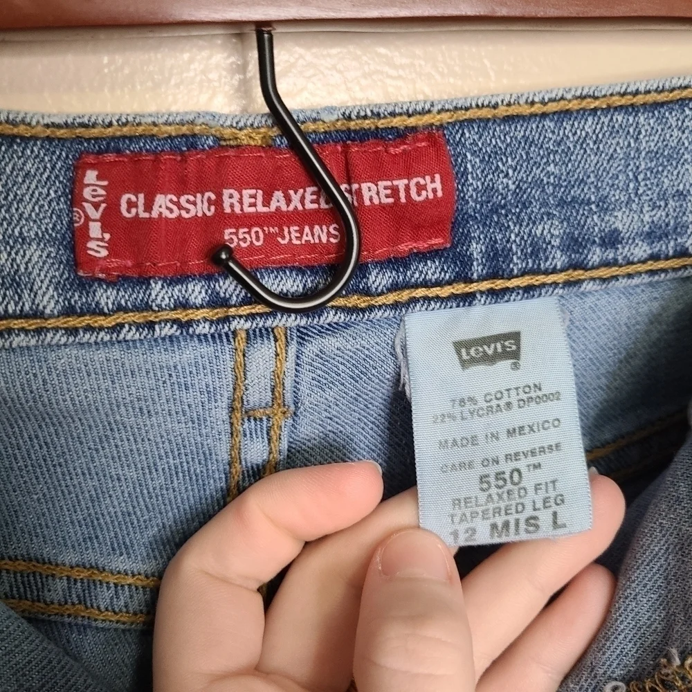 Levi's Denim Raw Hem Shorts