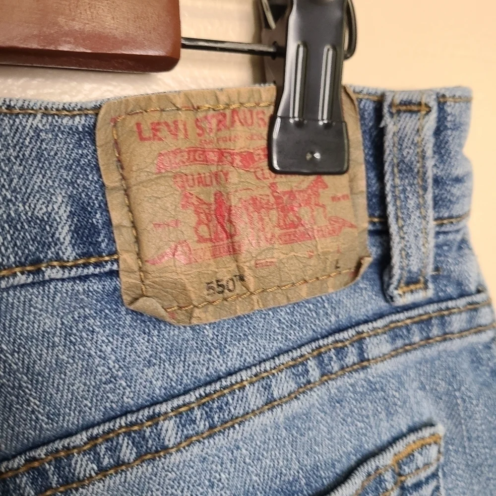 Levi's Denim Raw Hem Shorts
