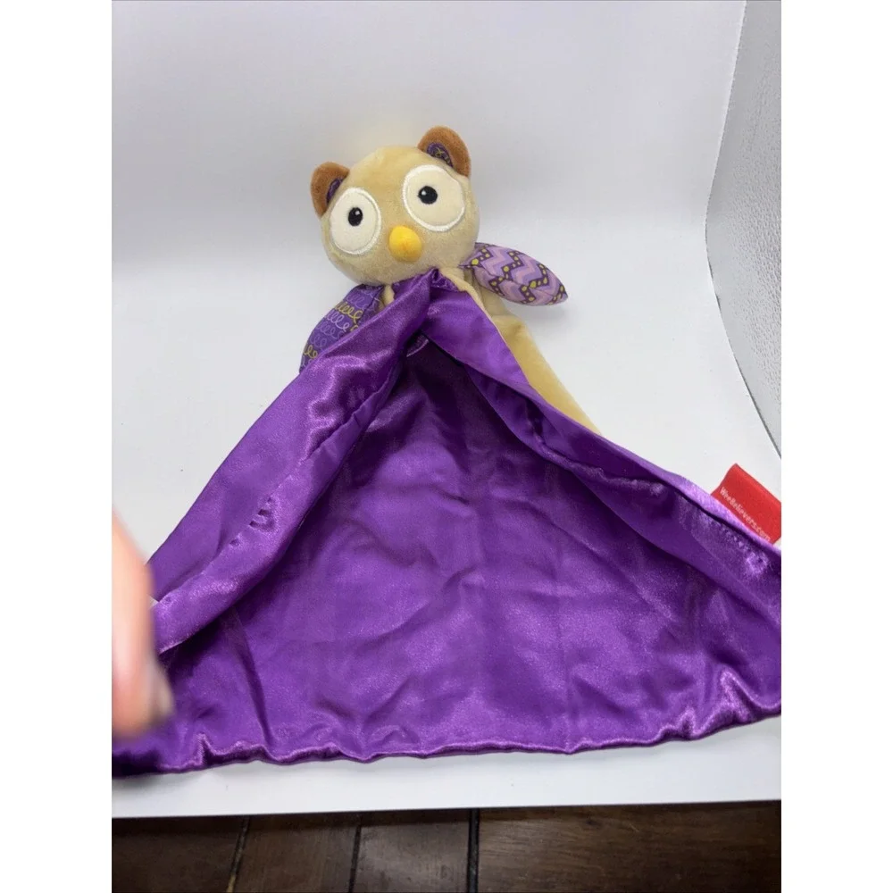 Wee Believers beige owl cozy