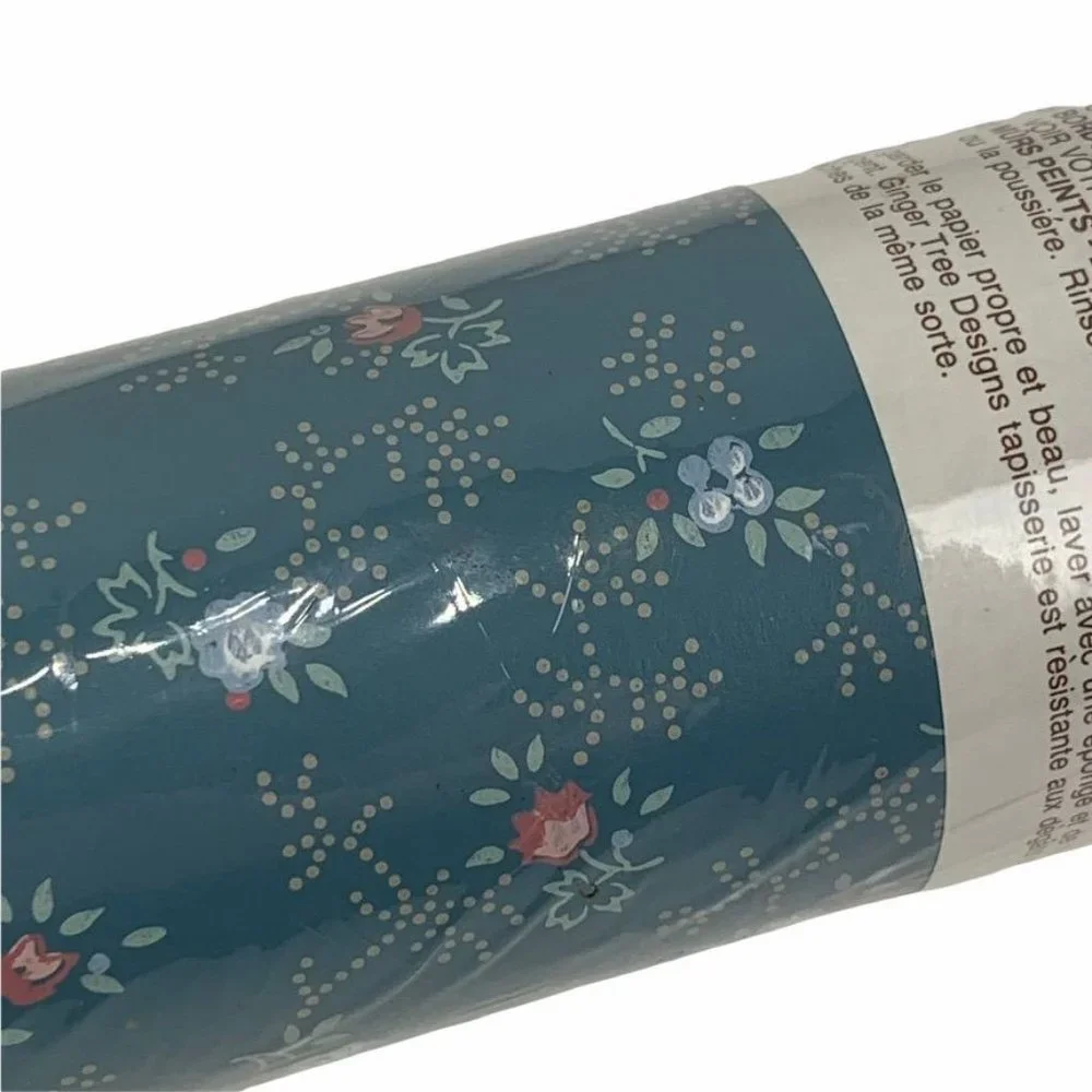 Vintage Wallpaper Roll Ginger Tree Designs‎ Floral
