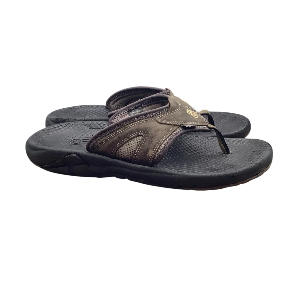 Teva Brown and‎ Black Sandals size 12