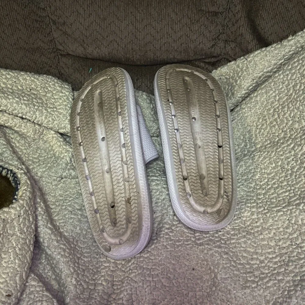 Air Balance Men's White Slides Size 8 41
