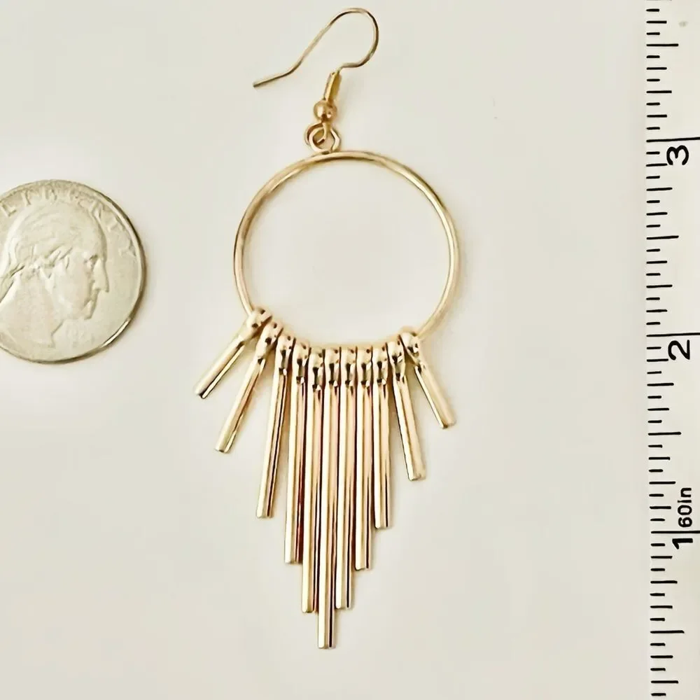 J+S circular earrings
