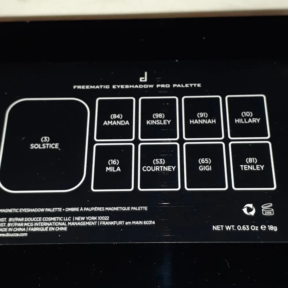 DOUCCE Freematic Limited Edition‎ Smokey Palette