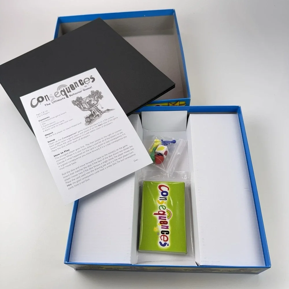 Talicor Consequences - The Ultimate Behavior‎ Board Game for Preschoolers Age 3+