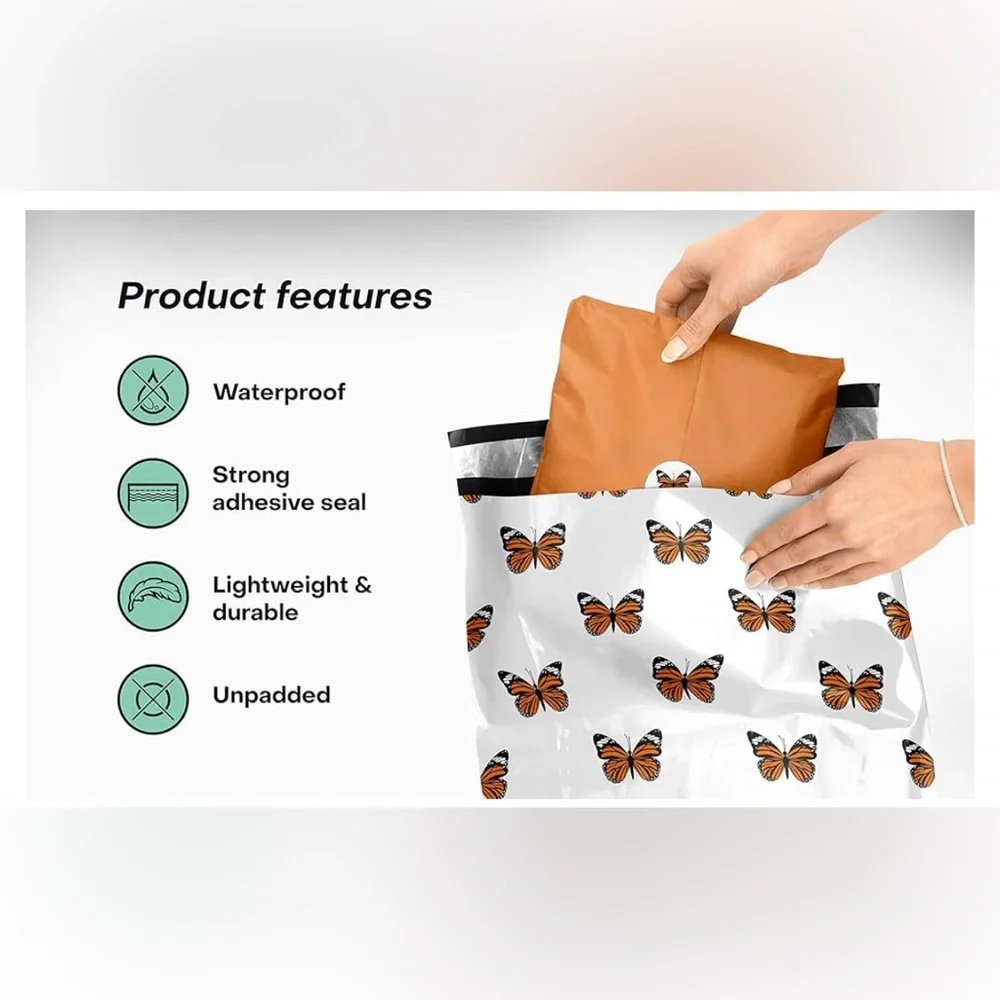 Package Mint 20 polymailers