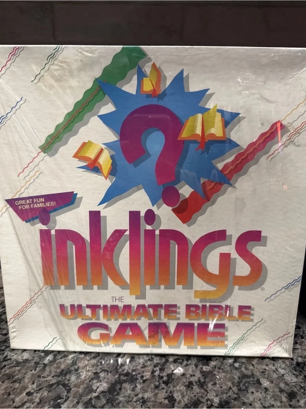 Inklings- The Ultimate Bible Game! Great For Families! NEW/SEALED! Vintage 1992‎