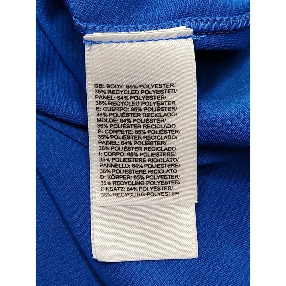 The North Face Shirt Men's M Blue Long Sleeve Impulse Active‎ Flashdry 1/4 Zip