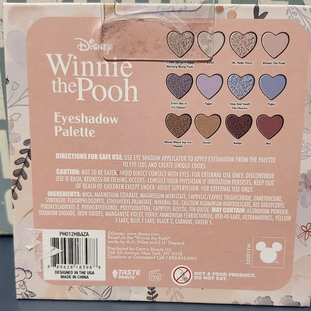 Disney Winnie the Pooh Eyeshadow Palette