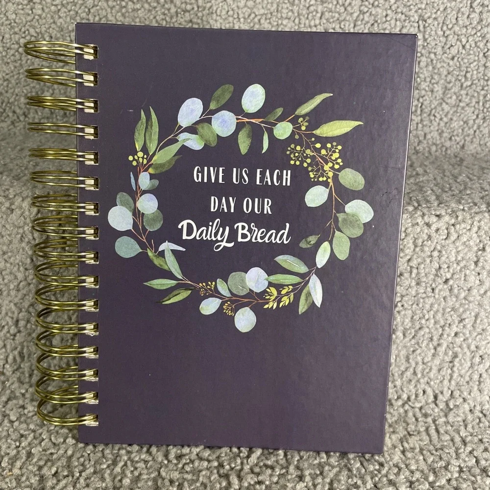 Journal-Wirebound-Give‎ Us Each Day Our Daily Bread