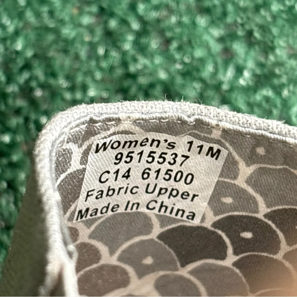 NEW SPERRY TOP SIDER HOPE TAN / SILVER WOMEN ESPADRILLE SANDAL‎ SHOES SZ 11 M