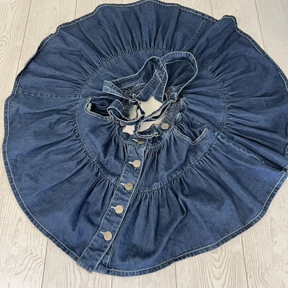 Paper Wings Denim Pinafore Tee Bundle