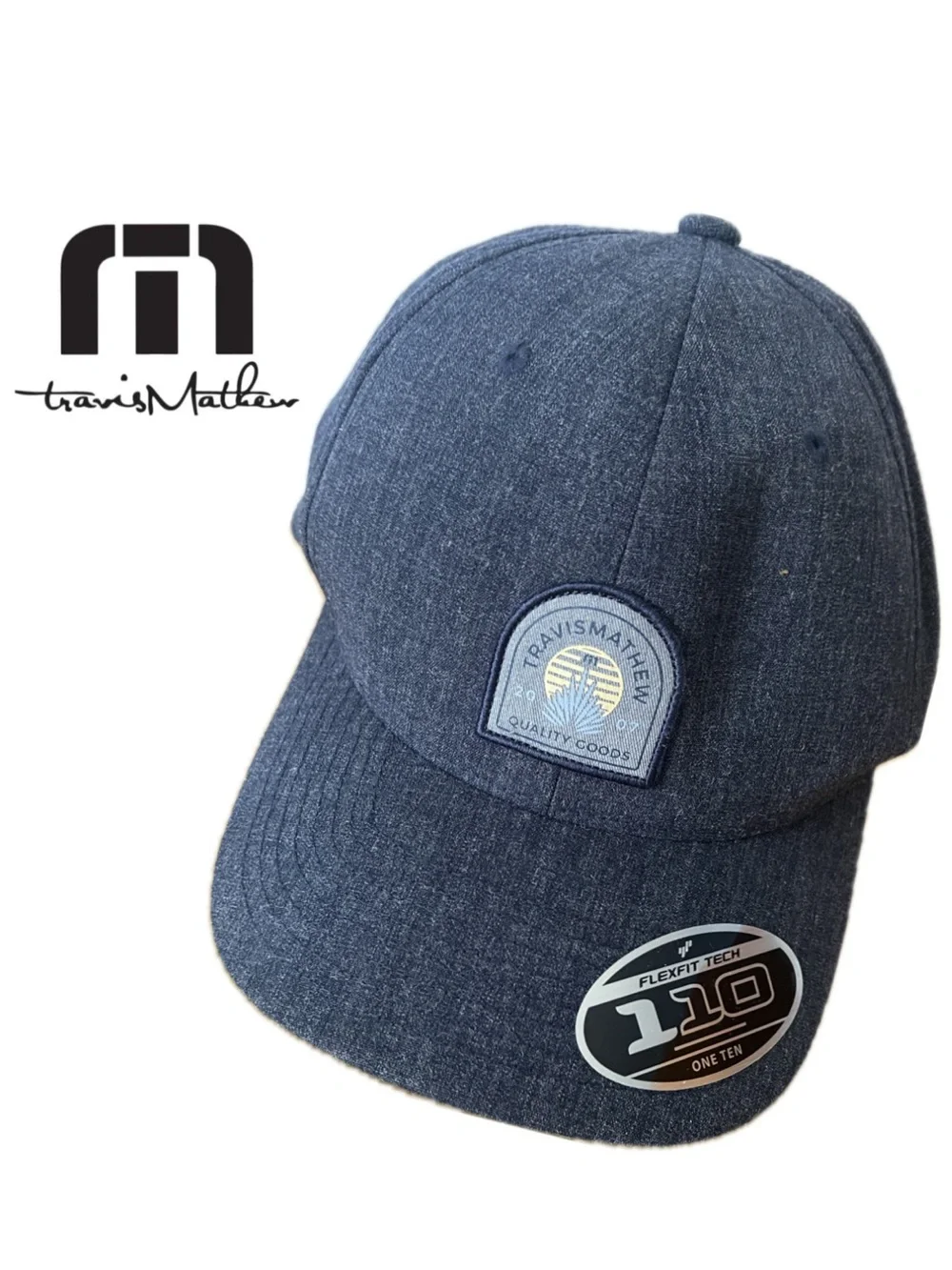 NWT TravisMathew Agave Festival Snapback Flexfit Yupoong Blues Golf Hat 1MY212