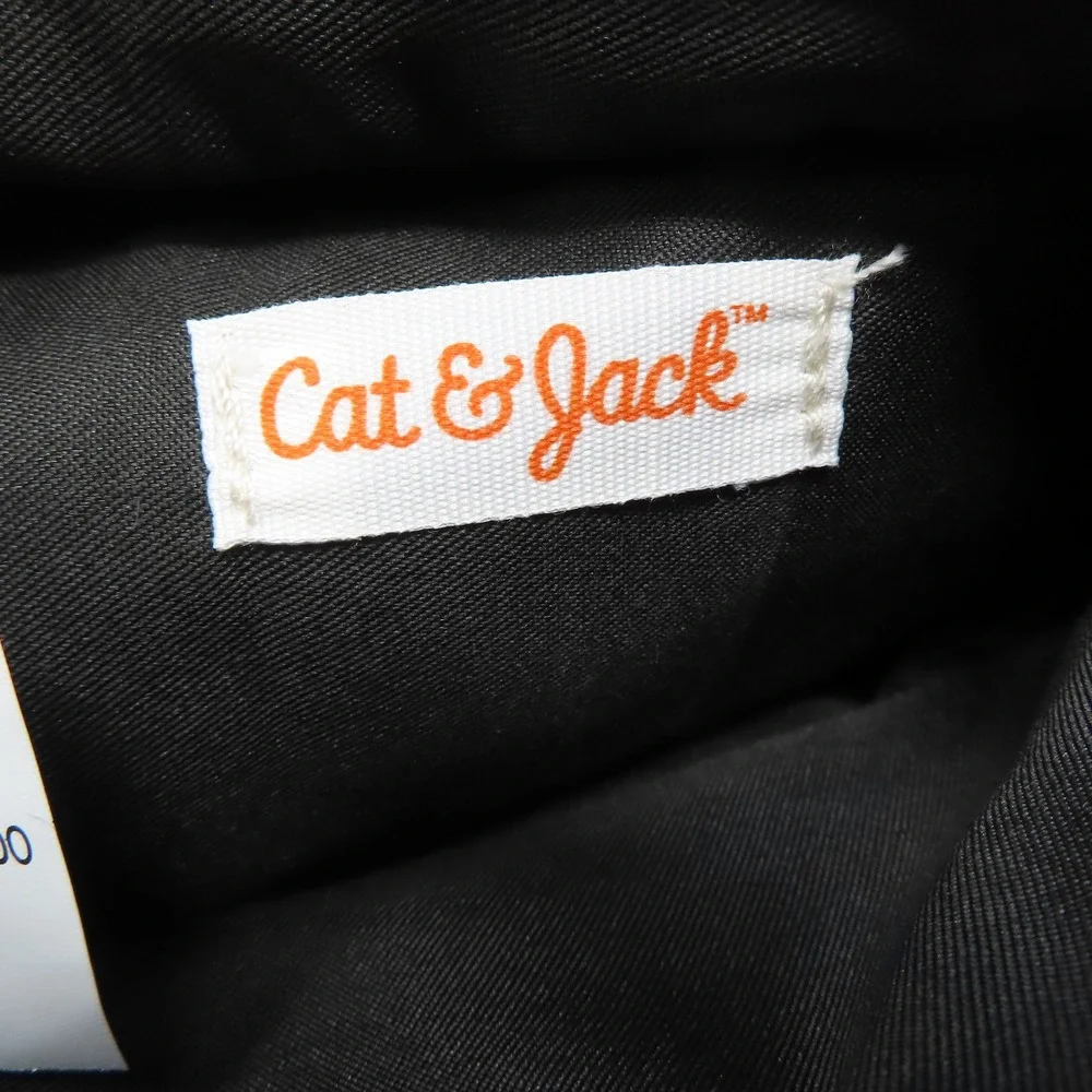 Cat & Jack Kids Floral Fanny Pack Black Rose Print Belt‎ Bag Adjustable NEW