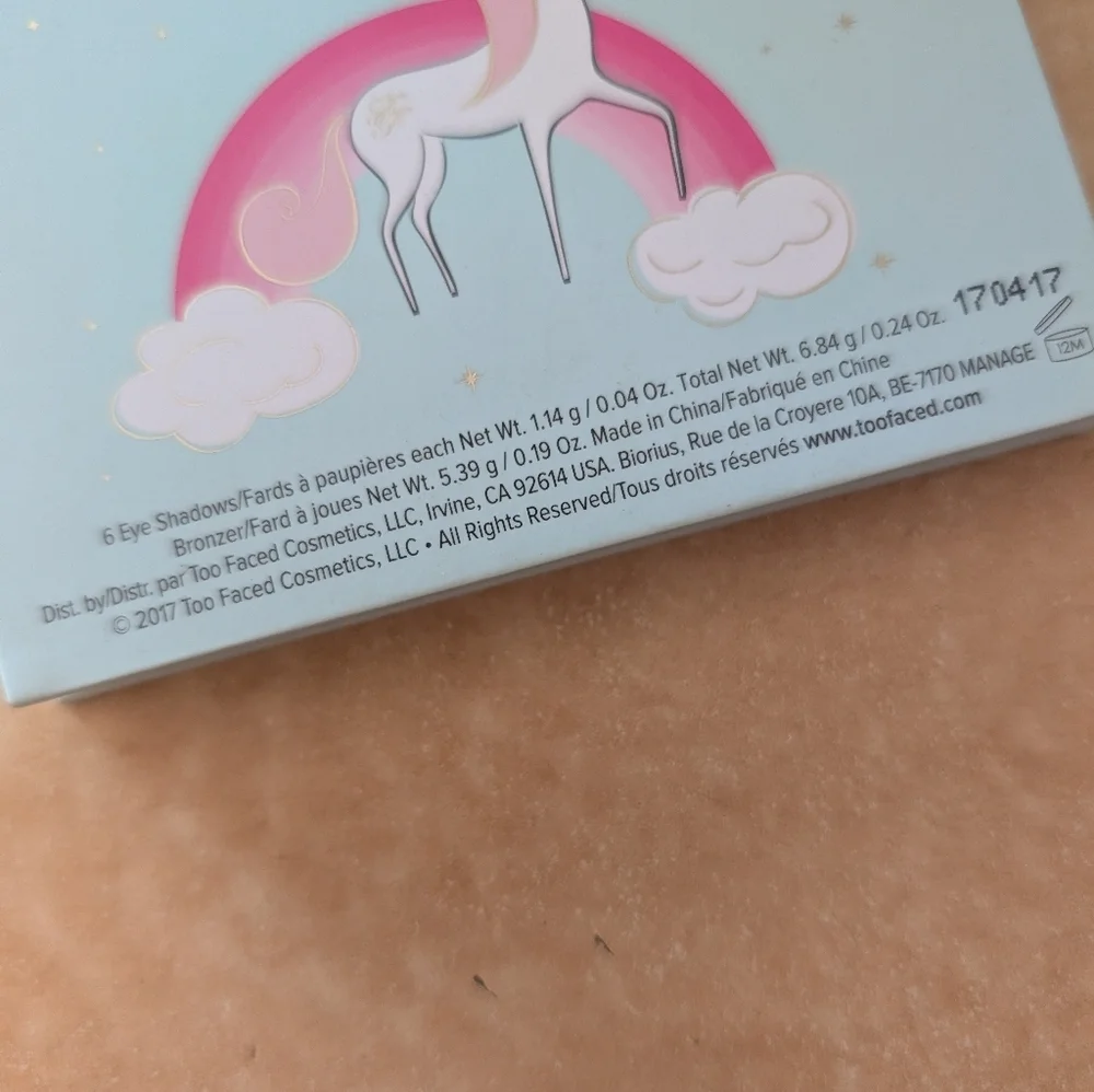 Too Faced box palette faced