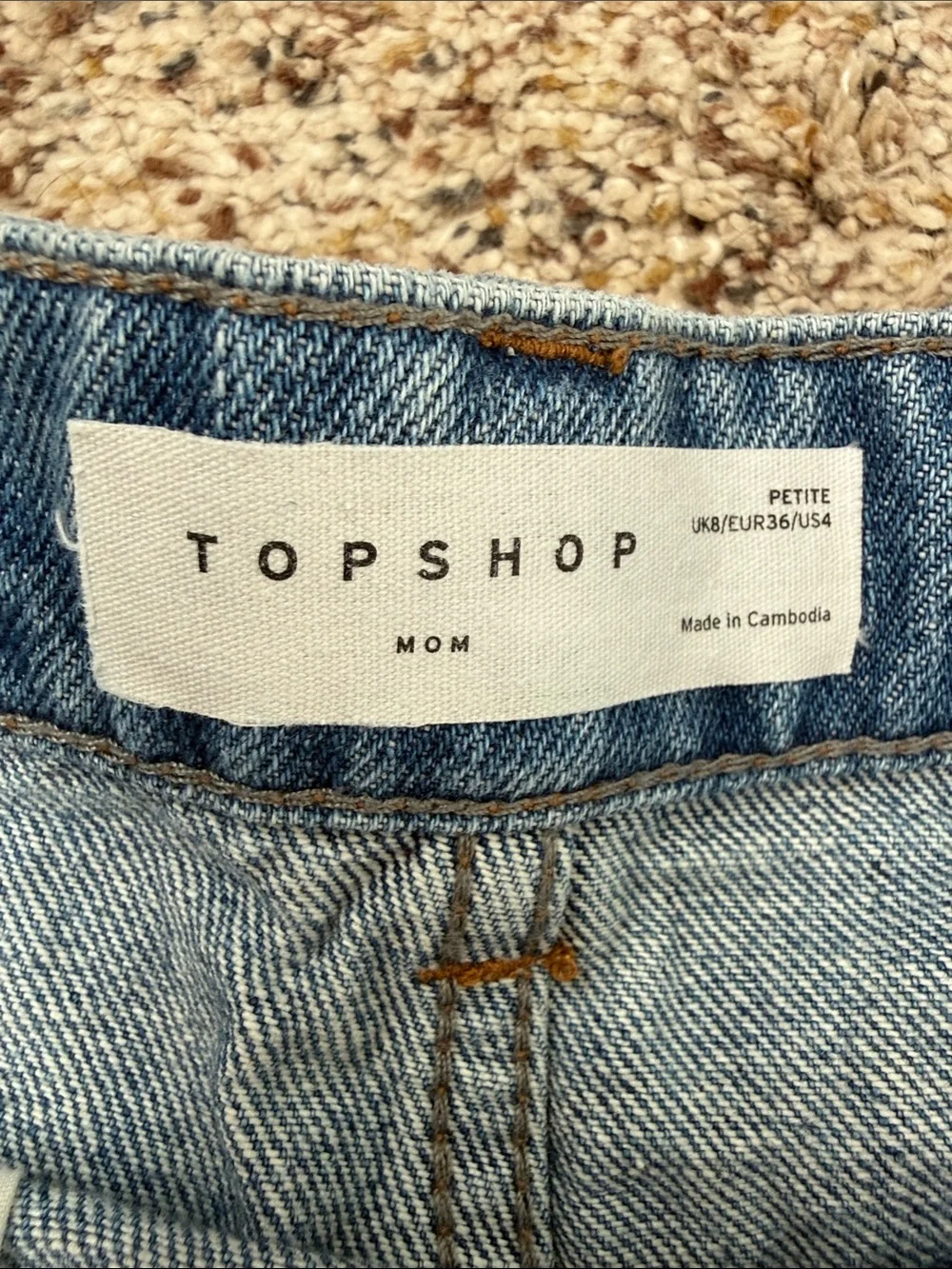 Topshop mom fit