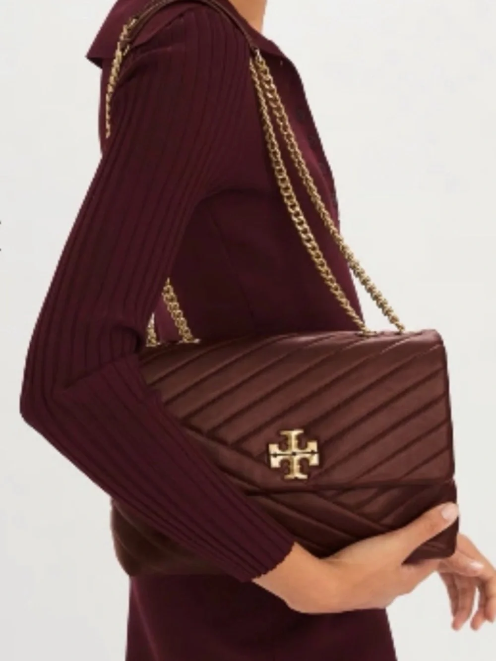 Tory Burch can strap extended