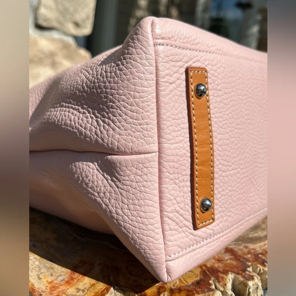 Dooney & Bourke Paige Sac Blush Pink Pebble Grain Leather NWT