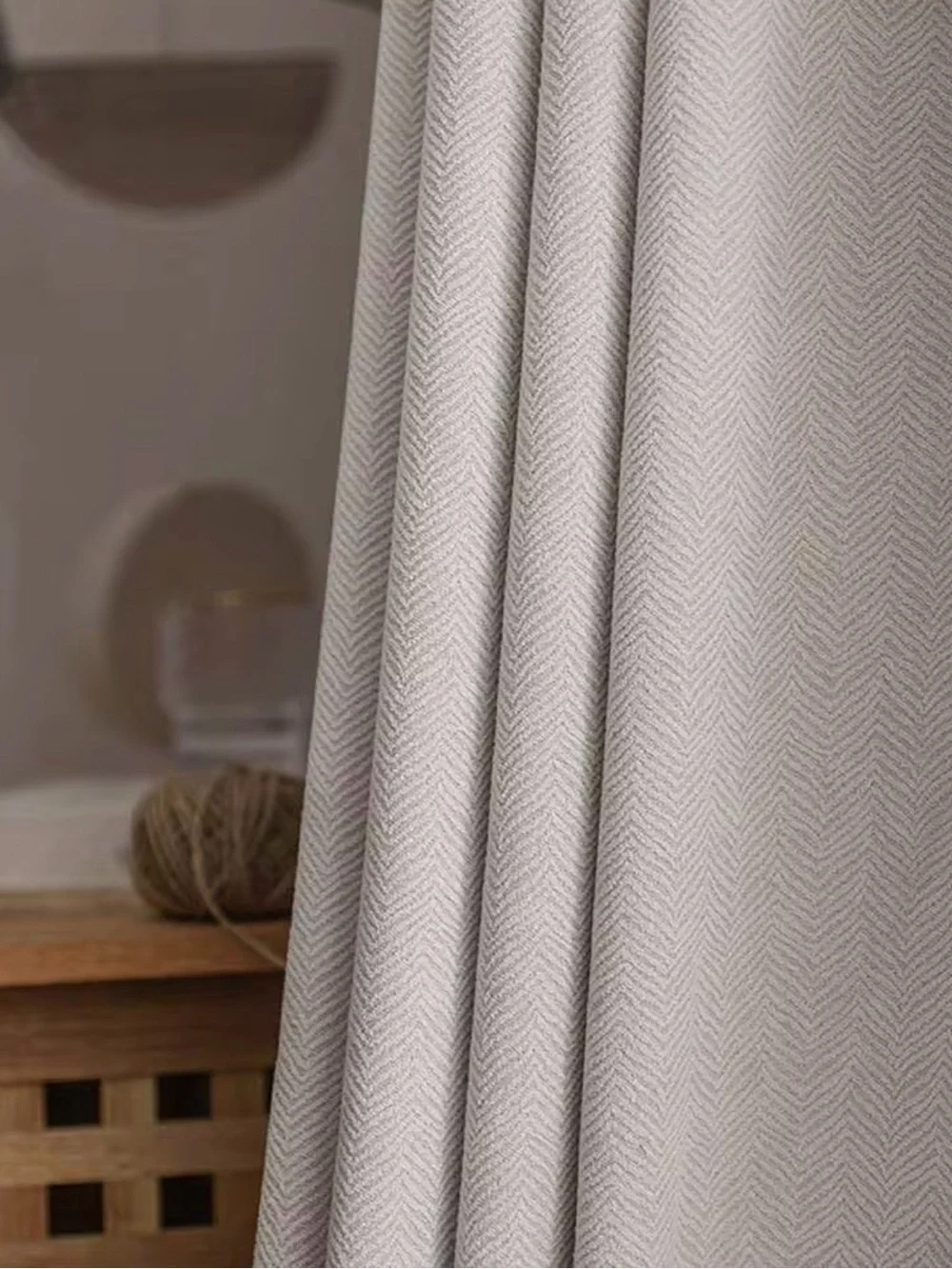 N/A herringbone curtains