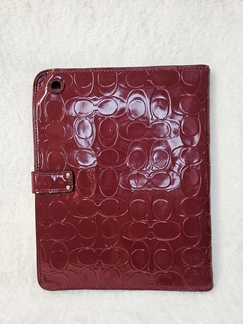 Coach nwt red