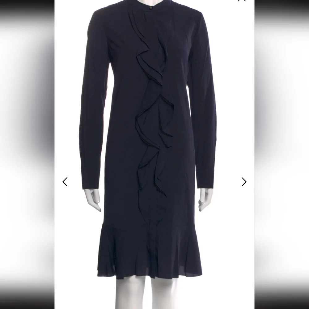 Tory Burch Mock Neck Knee-Length Dress