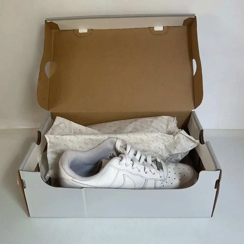 Copied - Nike Air Force 1 ’07 White Women’s Size 8 Leather Sneakers DD8959-100