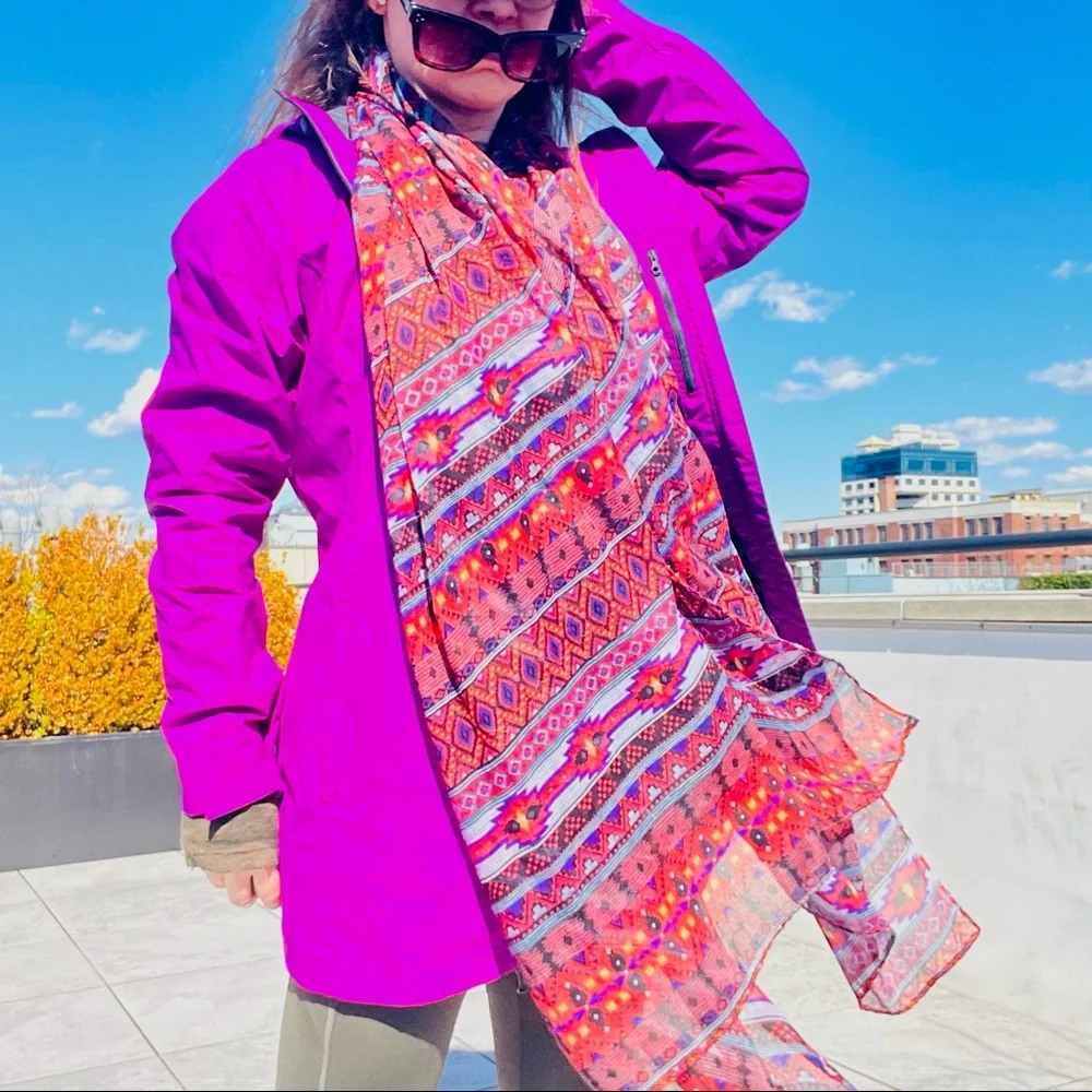 Anthropologie lightweight checkered