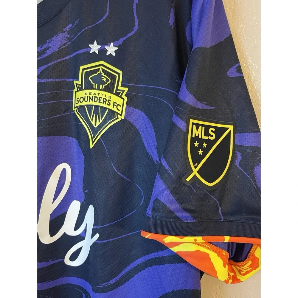 Men's 2XL Adidas Seattle Sounders FC Zulily Jimi Hendrix 