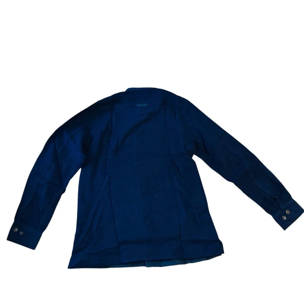 FJALLRAVEN CANADA SOLID SHIRT - NIGHT SKY Navy Blue Men’s Small Button Up NWT