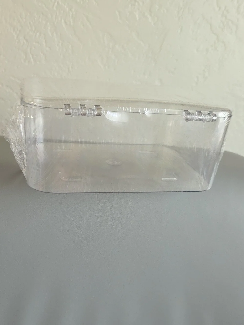 Clear Plastic Storage Container - Transparent