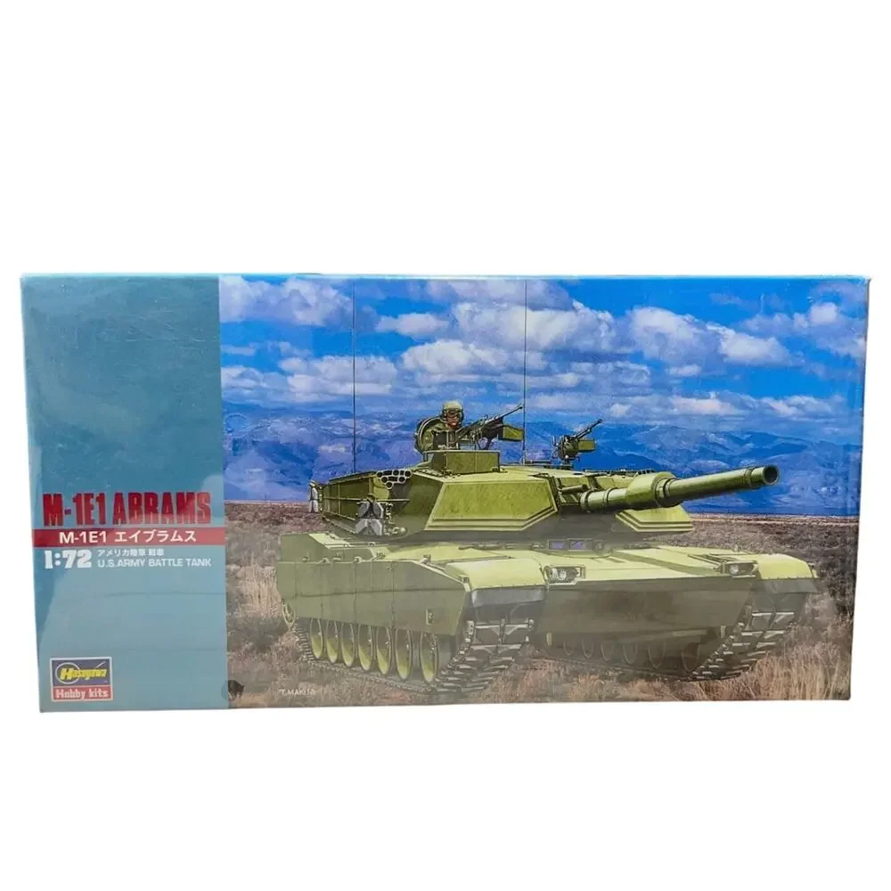Hasegawa Hobby Kits, M-1E1 Abrams, U.S. Army Battle Tank, 1:72‎ Scale, NIB
