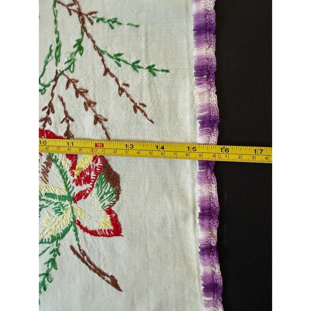 N/A vintage embroidered