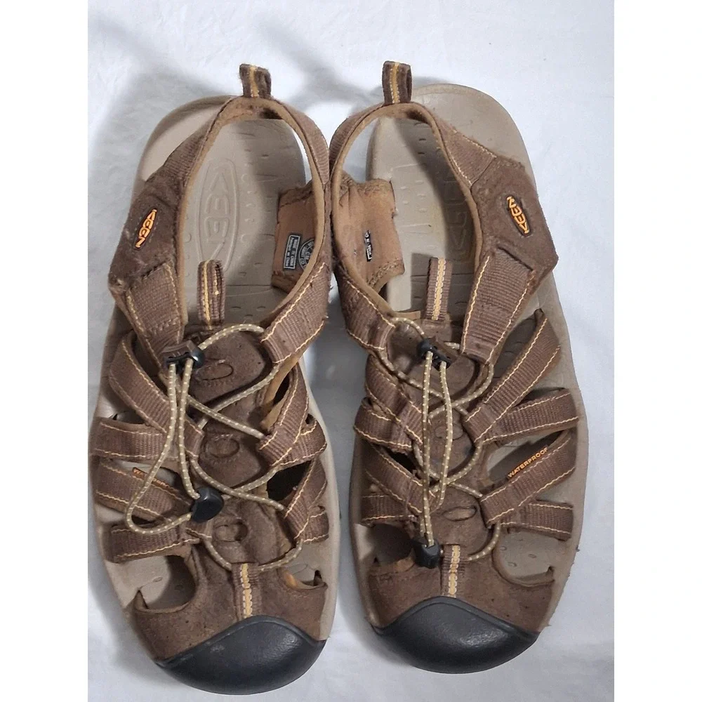 Keen Newport H2 Mens Brown Waterproof Hiking Sandals Size 12 1126-SBHG CD 1210