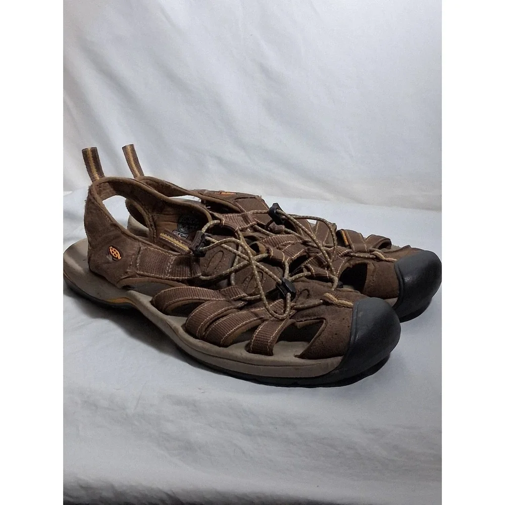 Keen Newport H2 Mens Brown Waterproof Hiking Sandals Size 12 1126-SBHG CD 1210