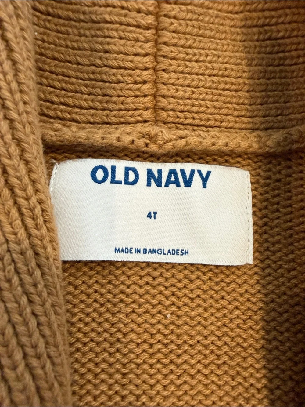 Old Navy cozy open