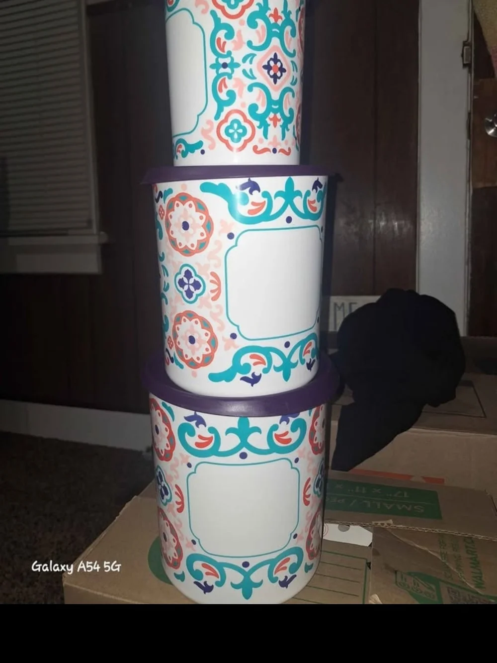 Tupperware set three